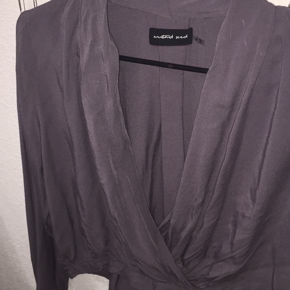 Mustard Seed Grey Long Sleeve - Picture 4 of 4